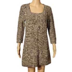 Sweater dress multi gray tones Size Large